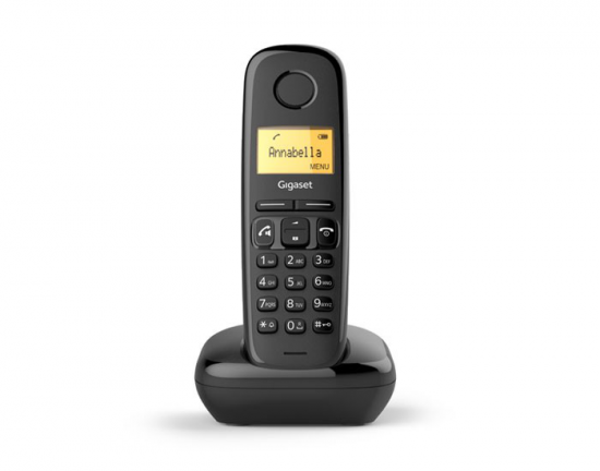 Teléfono inalámbrico Dect Gigaset A270, negro